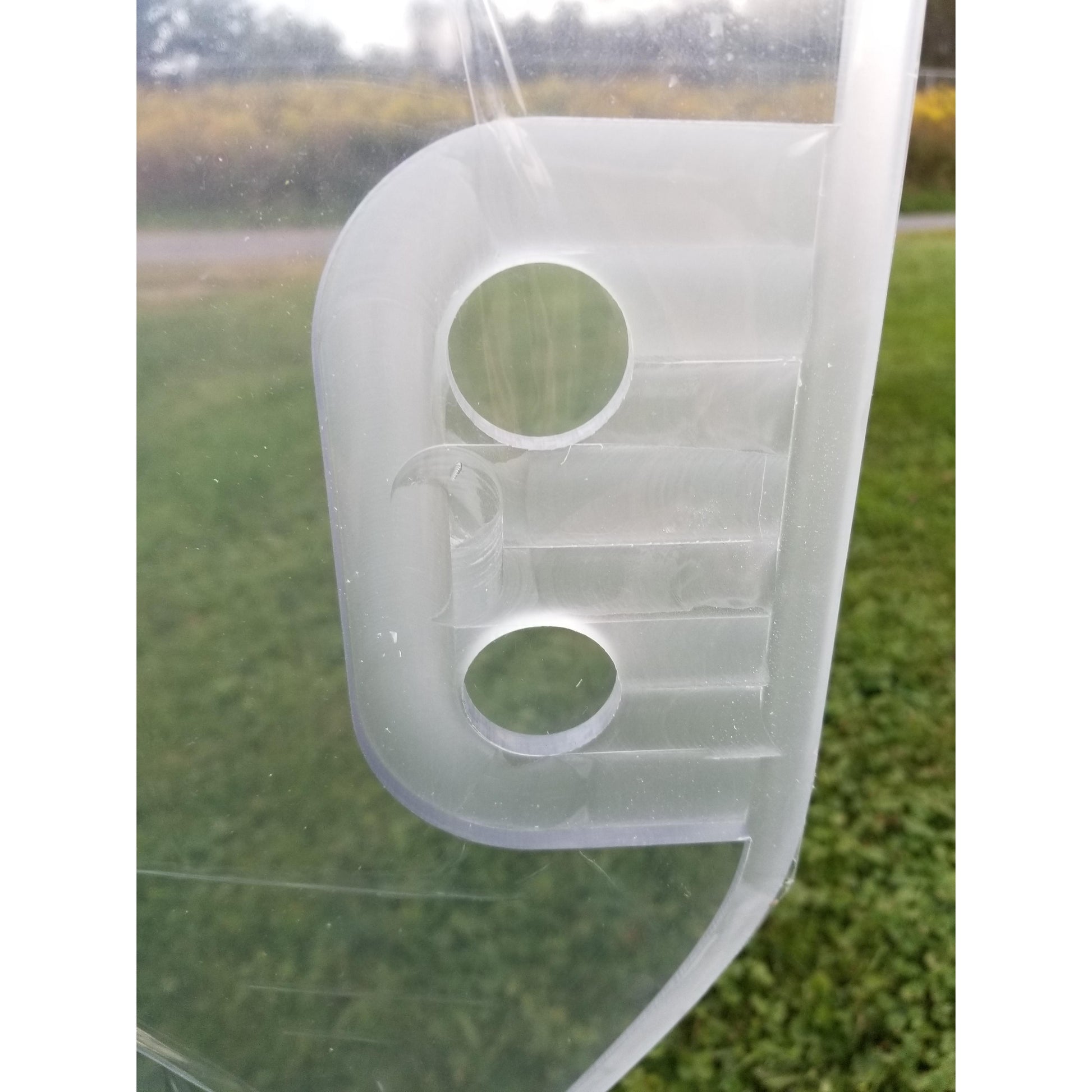 KUBOTA KX080-4 SERIES 3/8" POLYCARBONATE EXCAVATOR WINDSHIELD | REPLACEMENT