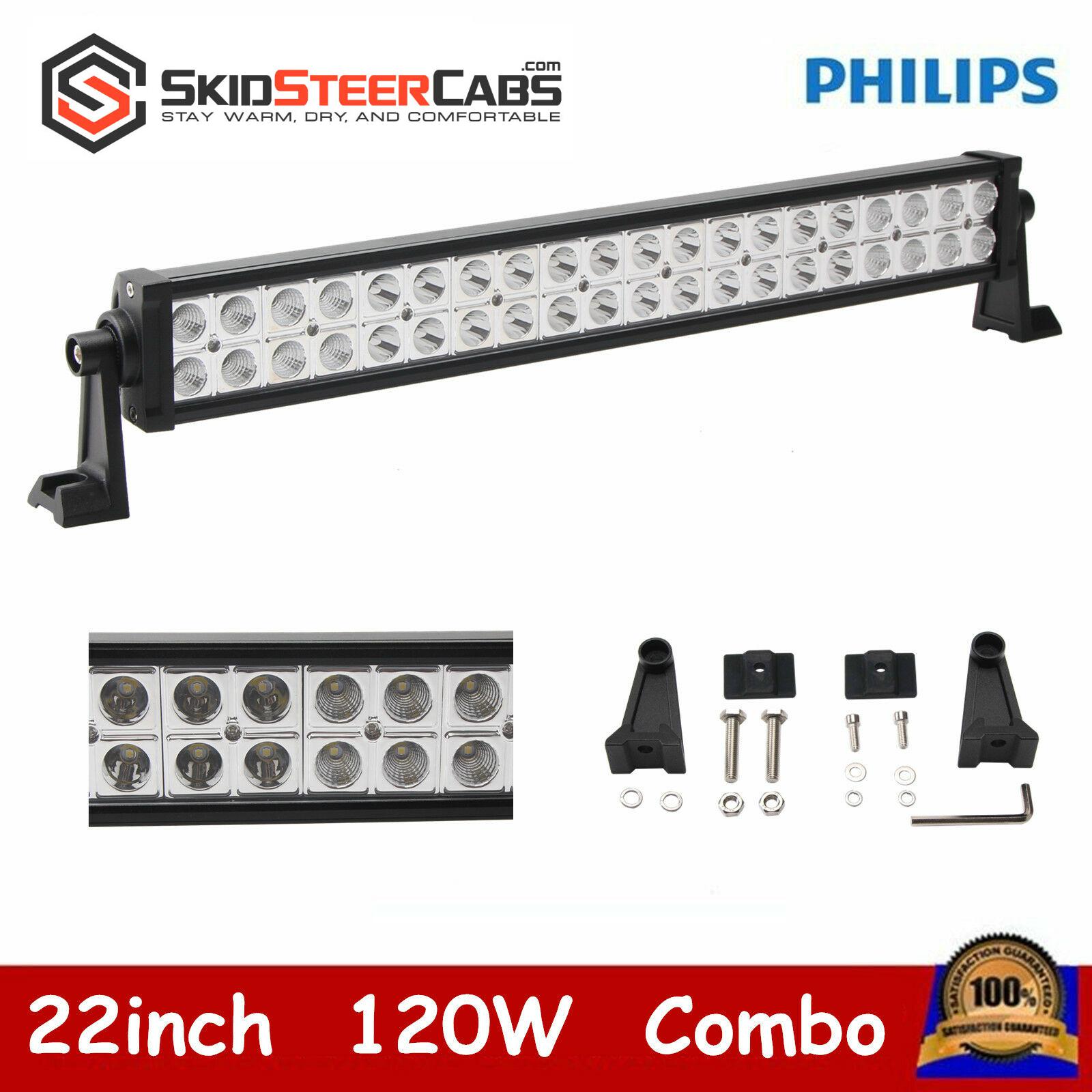 LED Light Bar | For Skid Steer Excavator Tractor SXS