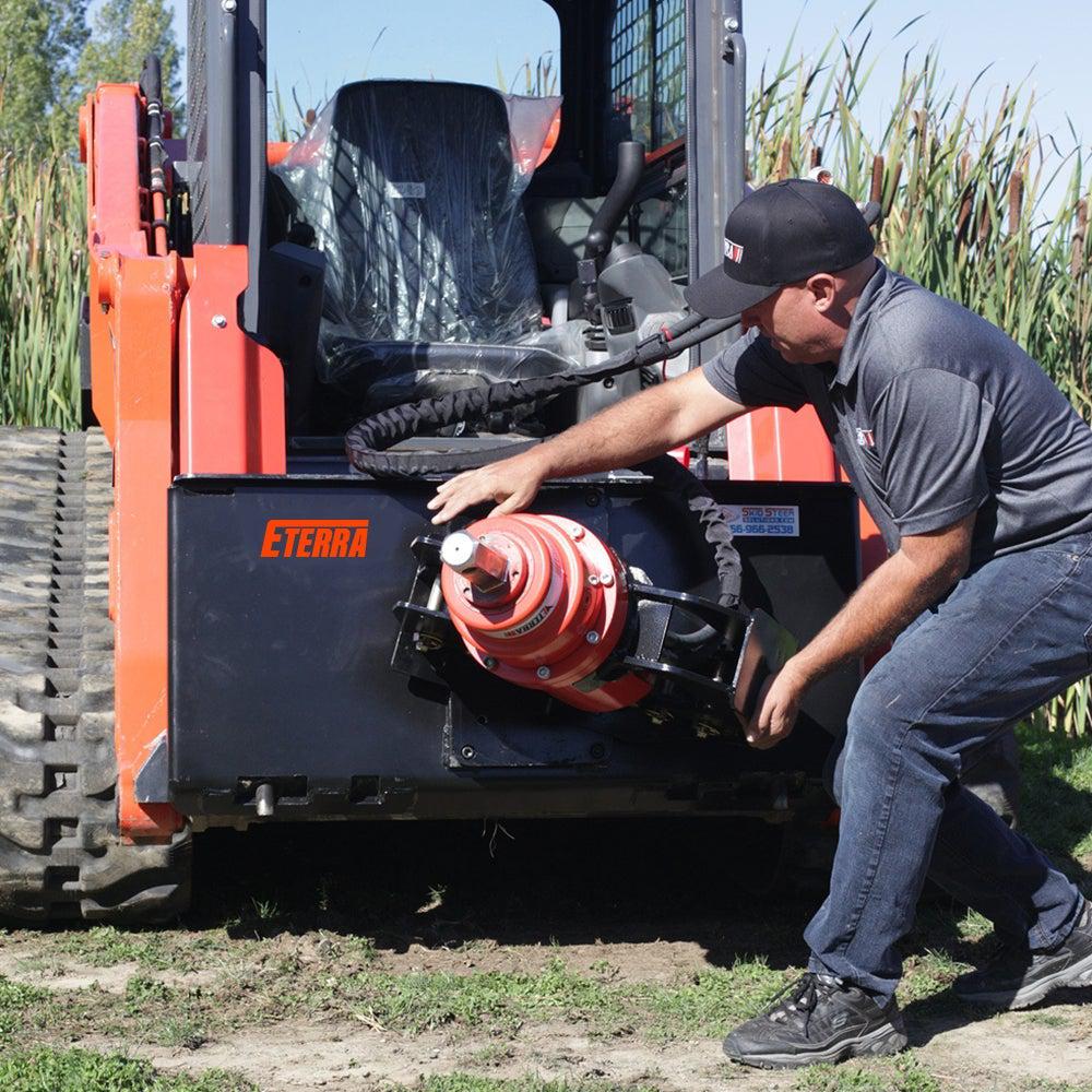 FLIP HITCH AUGER MOUNTING FRAME | ETERRA