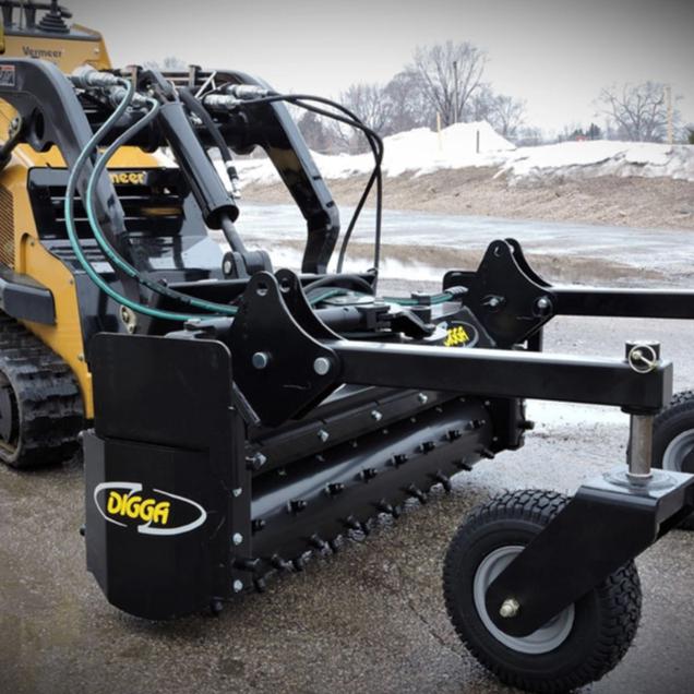 Mini Skid Steer Soil Conditioner Attachment | Digga