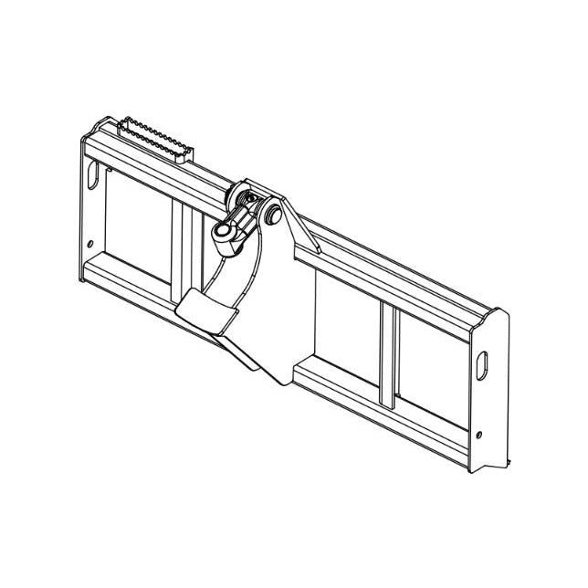 Skid Steer Fixed Center Mount | Digga